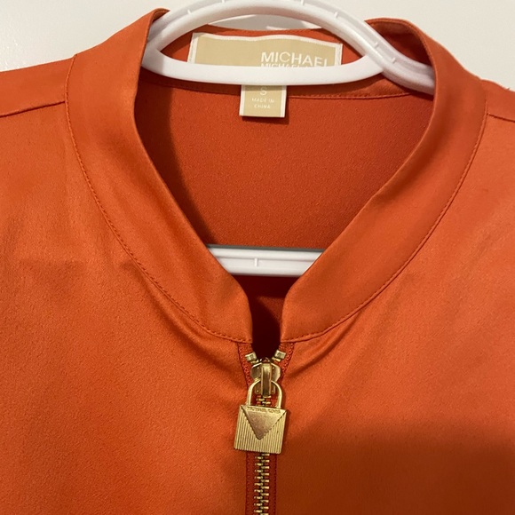 Michael Michael Kors Lightweight Bomber Jacket Size Small EUC - Picture 3 of 6